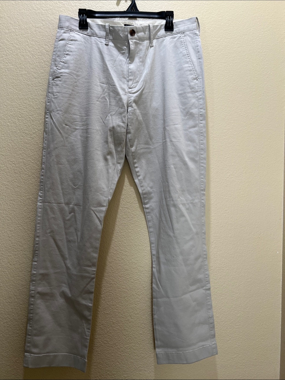 Classic beige Chinos Flex Band Straight-Leg Pants